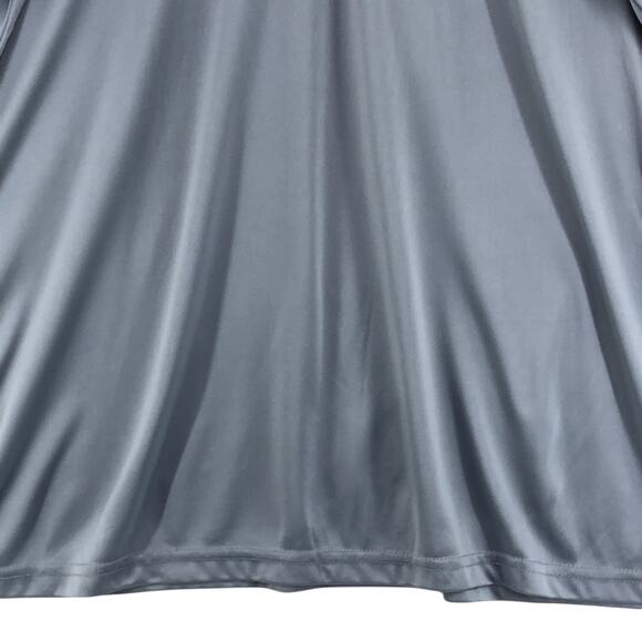 Collars & Co Mens Size 2X Polo Shirt Dress Collar Short Sleeve Polyester Grey - Picture 10 of 16